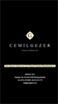 Mobile Screenshot of cemilgezer.com